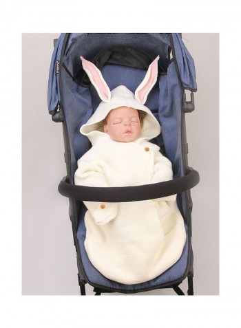 Cartoon Pattern Knitting Swaddle