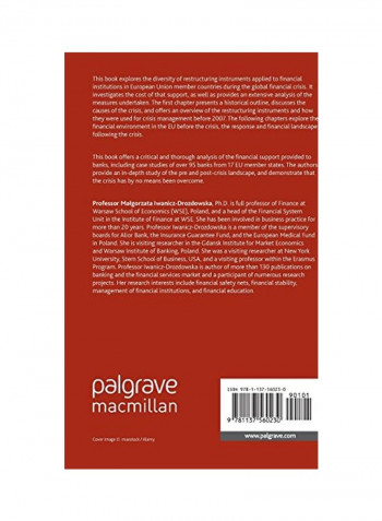 European Bank Restructuring During The Global Financial Crisis Hardcover