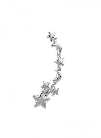 Multiple Stars Moon Ear Crawlers  Metal Studs