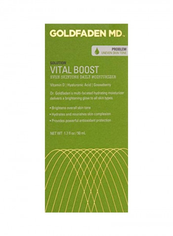 Vital Boost Even Skintone Daily Moisturizer 50ml