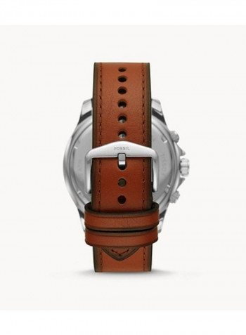 Men's Dillinger Chronograph Luggage Leather Strap Wrist Watch FS5734