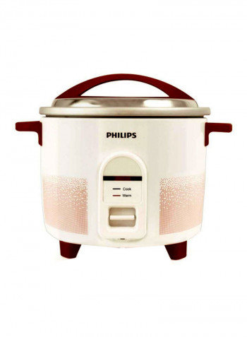 Electric Rice Cooker 2.2L 2.2 l 750 W HL1664/00 Beige/Red