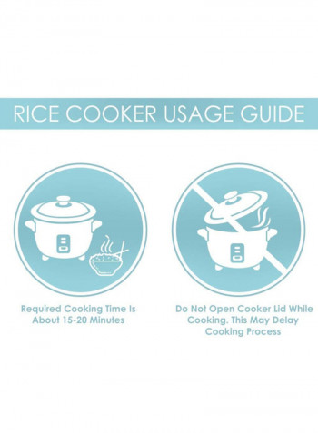 Electric Rice Cooker 2.2L 2.2 l 750 W HL1664/00 Beige/Red