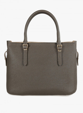 Tote Bag With Pouch Mink