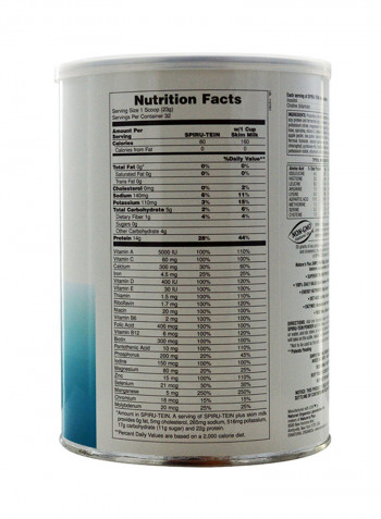 Simply Natural Spiru-Tein Shake