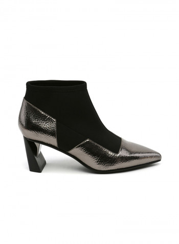 Zink Vita Booties Metal/Black