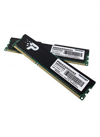 2-Piece 8 GB Memory Signature DDR3 RAM 16GB Black