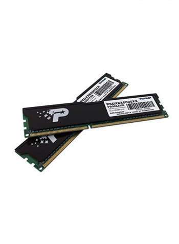 2-Piece 8 GB Memory Signature DDR3 RAM 16GB Black
