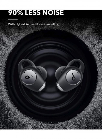 Wireless Bluetooth In-Ear Headphones With Mic Black