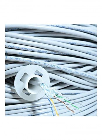 Utp Cat6 Cable 305meter White