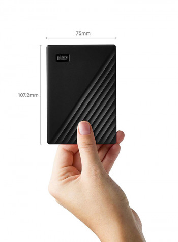 My Passport Portable External Hard Drive 4TB Black