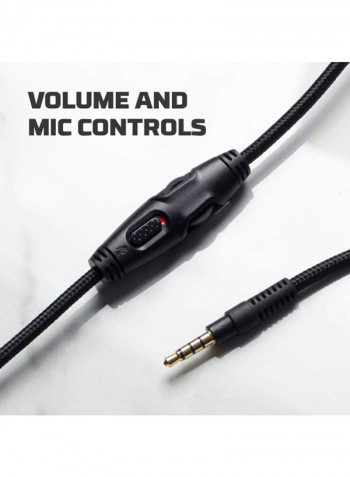 Over-Ear Gaming Headset Black