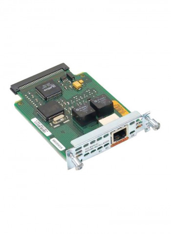 Single Port ISDN WAN Interface Card Green/Black/White