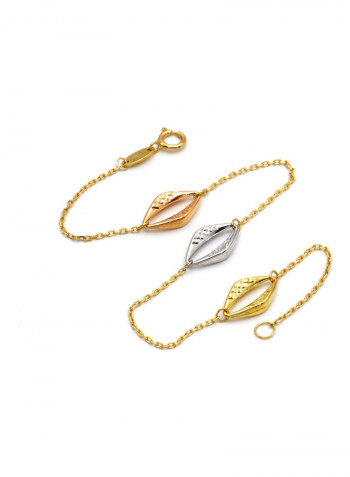 18K Gold Casual Themed Bracelet