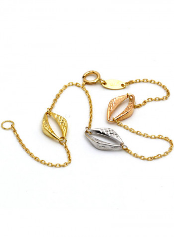 18K Gold Casual Themed Bracelet
