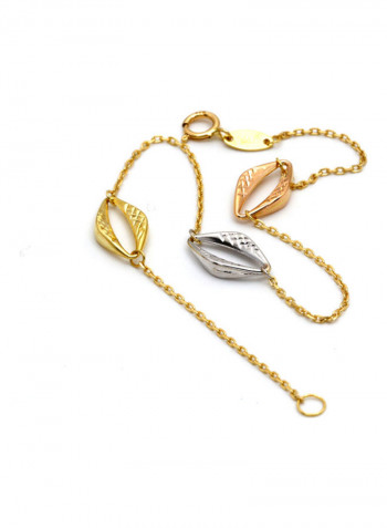 18K Gold Casual Themed Bracelet