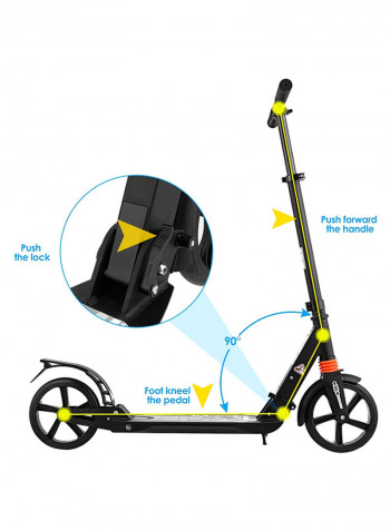 2-Wheeler Dual Suspension Kick Scooter