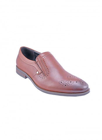 Comfortable Formal Shoes Brown