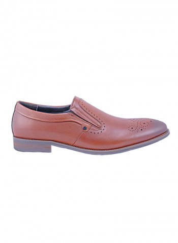 Comfortable Formal Shoes Brown