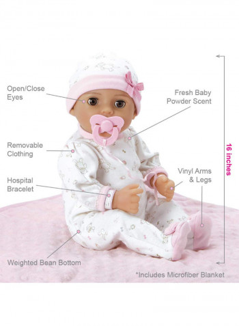 Viny Soft Cuddle Body Baby Doll