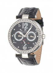 Women's Leather Chronograph Watch GLS212WPBB