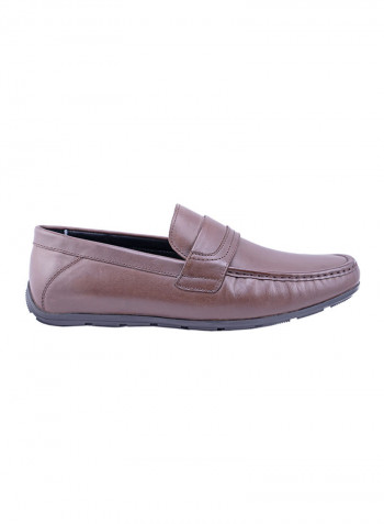 Comfortable Formal Shoes Coffee