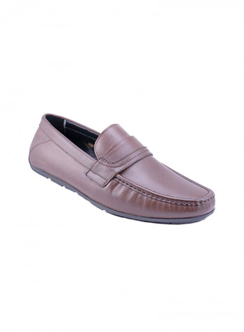 Comfortable Formal Shoes Coffee