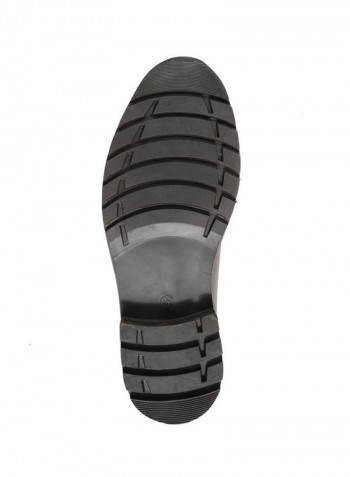 Derby Leather Formal Shoes Brown