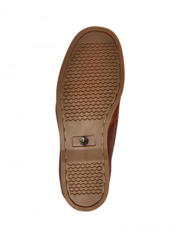 Derby Leather Formal Shoes Brown