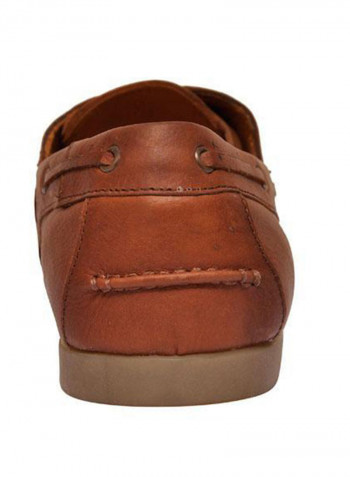 Derby Leather Formal Shoes Brown