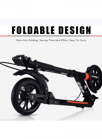Foldable 2 Wheel Scooter 48x38x25cm