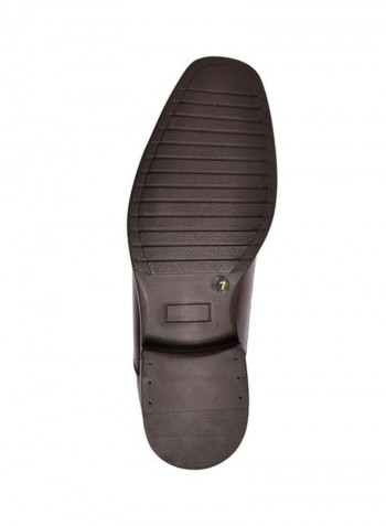 Leather Formal Moccasins Loafers Brown