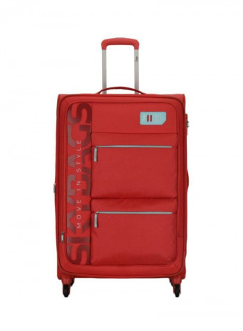 Vanguard 4 Wheel Exp Strolly Bag Coral