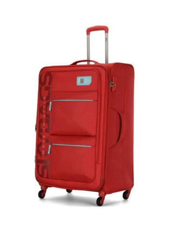 Vanguard 4 Wheel Exp Strolly Bag Coral