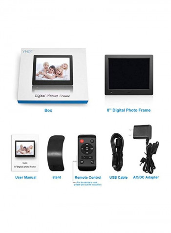 Digital Photo Frame Black