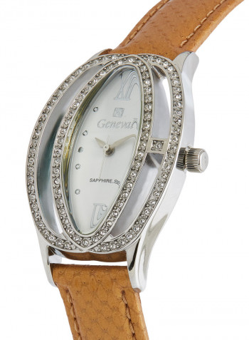 Women's Leather Analog Watch GLS146WWW