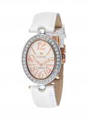 Women's Leather Analog Watch GLS148CRWW