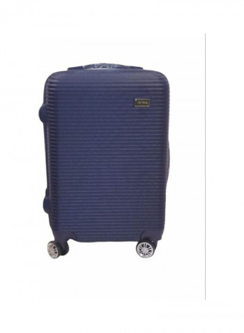 3-Piece Trolley Luggage Set Navy Blue