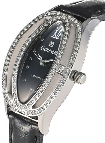 Women's Leather Analog Watch GLS146WBB