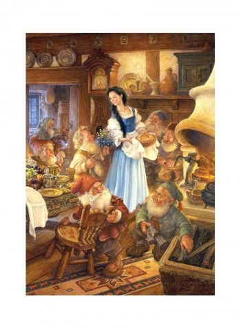 1000-Piece Snow White And The Seven Dwarves Puzzle