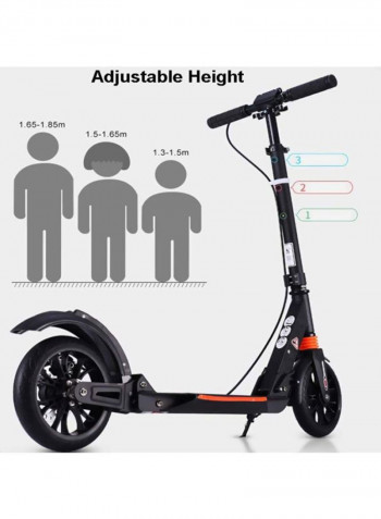 Adjustable Kick Scooter 108x95x20centimeter