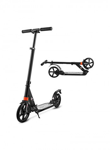 2-Wheel Adjustable Handle Folding Scooter