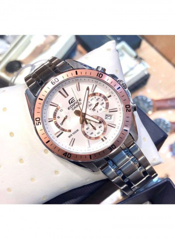 Men's Edifice Water Resistant Chronograph Watch EFR-552D-7AVUDF