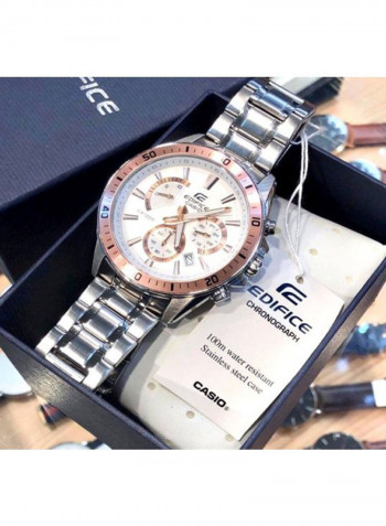 Men's Edifice Water Resistant Chronograph Watch EFR-552D-7AVUDF