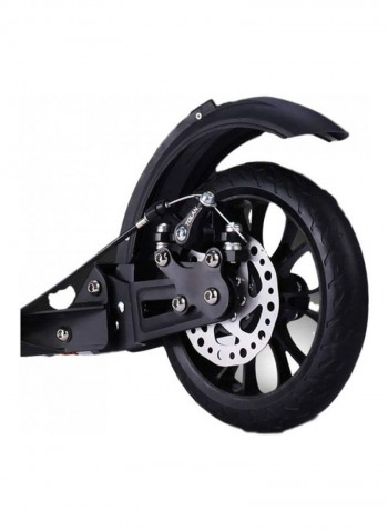 Non-electric Foldable Front & Rear Shock-Absorbing System Scooter 98x104x38cm