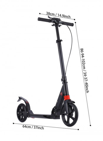 2-Wheeler Foldable Kick Scooter cm