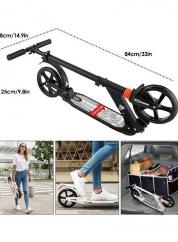 Foldable Kick Scooter 84x38x25cm