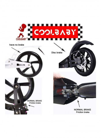Kick Scooter with Big Wheels