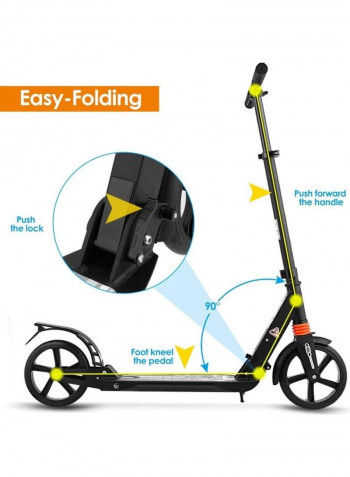 Foldable Kick Scooter 95x14x108cm