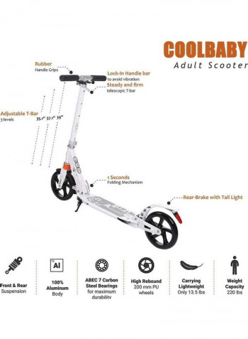 Adults Kick Scooter With Big Wheels